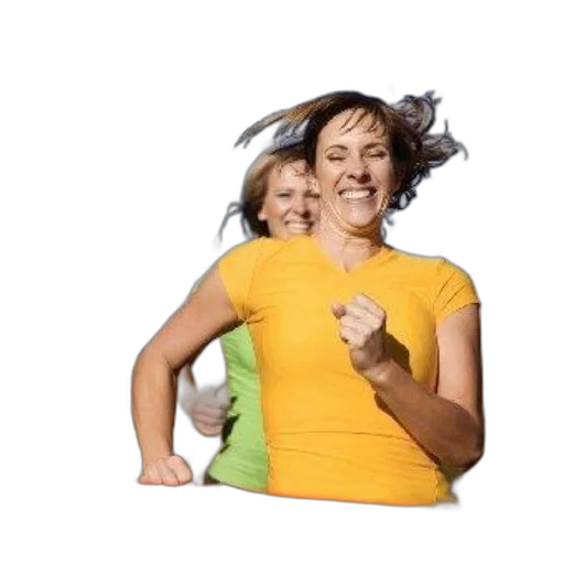 hair, dress, jacket, staff transparent PNG cut-out