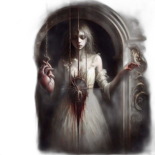dress, concept art, fantasy art, photorealistic transparent PNG cut-out