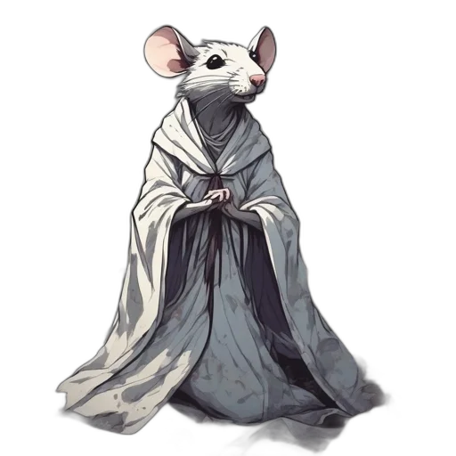 animal, creature, staff, jacket transparent PNG cut-out