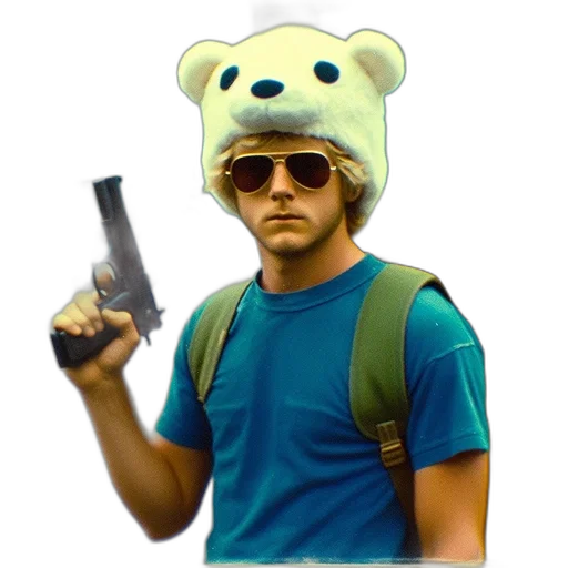 weapon, animal, staff, mask transparent PNG cut-out