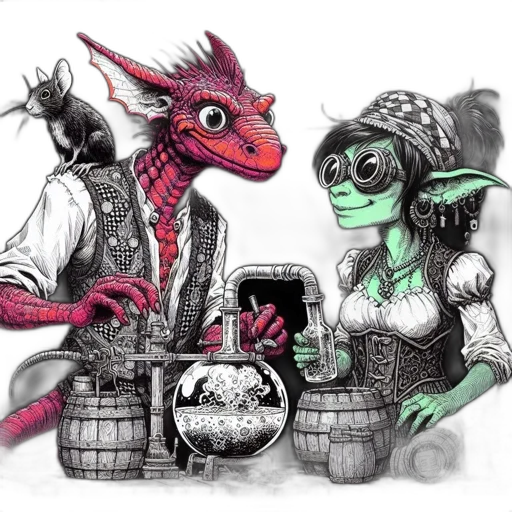 dragon, fantasy art, concept art, comic book art transparent PNG cut-out