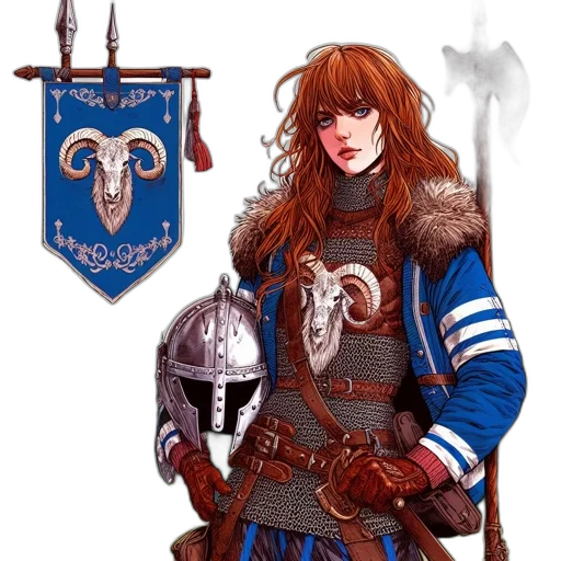 sword, jacket, staff, jewelry transparent PNG cut-out