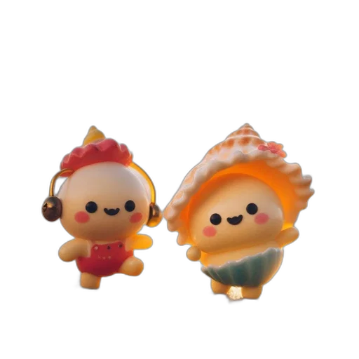 hat, staff, crown, 3d render transparent PNG cut-out