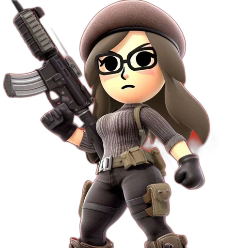 weapon, staff, hat, 3d render transparent PNG cut-out