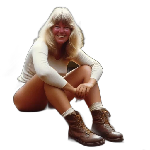 shoes, mask, face, creature transparent PNG cut-out