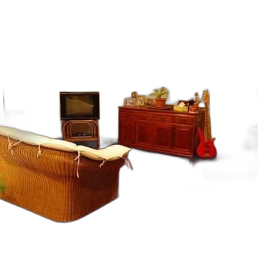 furniture, 3d render, photorealistic, concept art transparent PNG cut-out