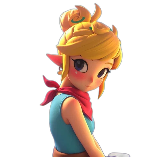 staff, dress, crown, face transparent PNG cut-out