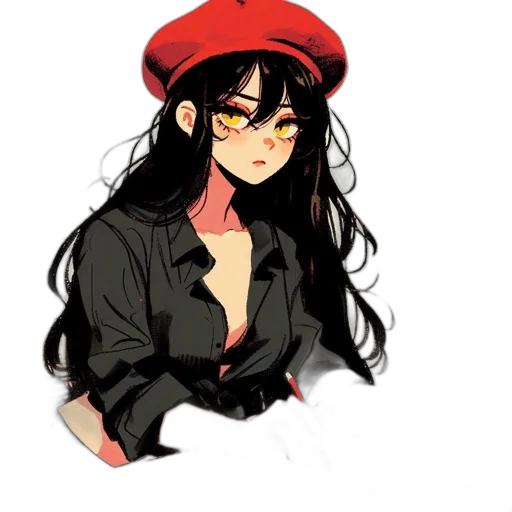 hat, staff, crown, jacket transparent PNG cut-out