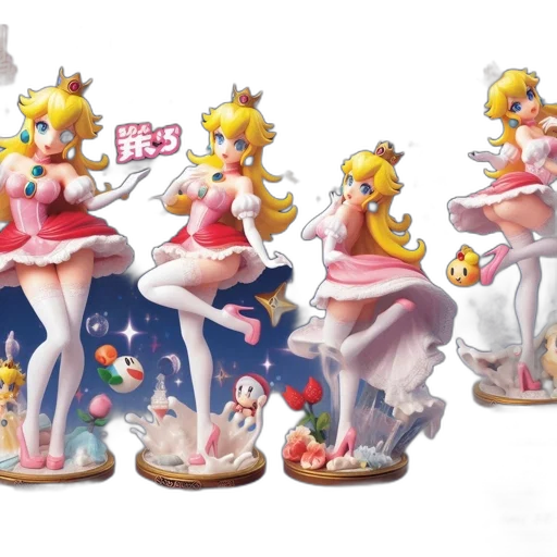 concept art, 3d render, advertisement, collectible transparent PNG cut-out