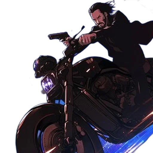 weapon, concept art, comic book art, anime transparent PNG cut-out