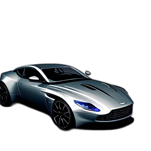 car, 3d render, concept art, photorealistic transparent PNG cut-out