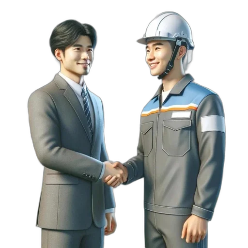staff, robot, concept art, 3d render transparent PNG cut-out