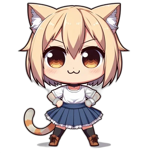 staff, animal, creature, anime transparent PNG cut-out