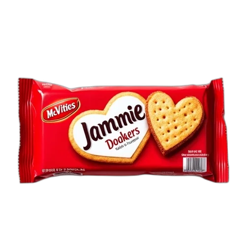 food, red, packet, mcvitie transparent PNG cut-out