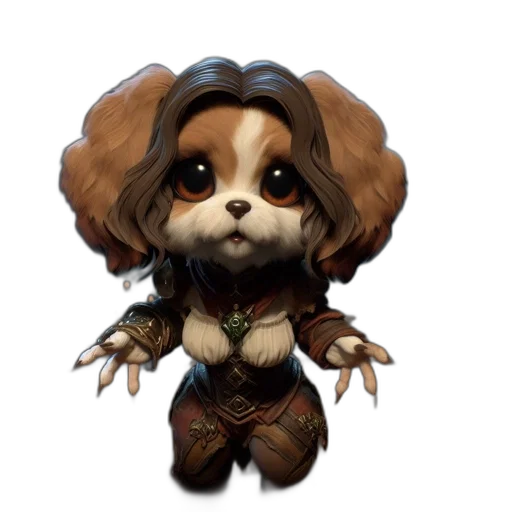 staff, creature, animal, fantasy art transparent PNG cut-out