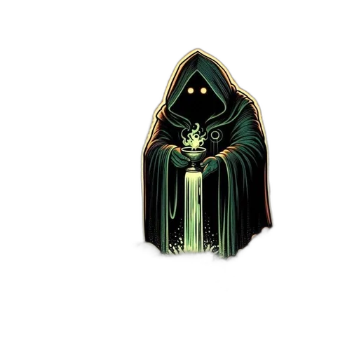 mask, staff, jacket, weapon transparent PNG cut-out