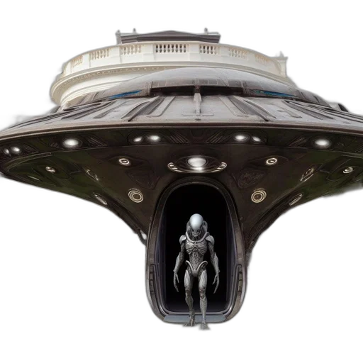 concept art, 3d render, outer space, odd transparent PNG cut-out
