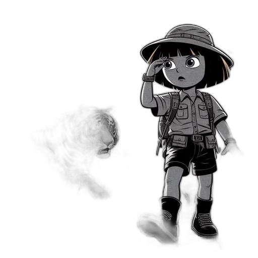 weapon, hat, creature, robot transparent PNG cut-out