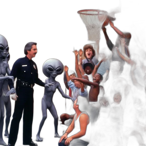 concept art, outer space, fog, fire transparent PNG cut-out