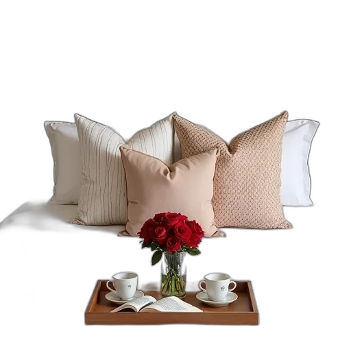 furniture, 3d render, photorealistic, earth tones transparent PNG cut-out