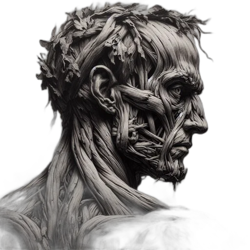 face, mask, robot, creature transparent PNG cut-out