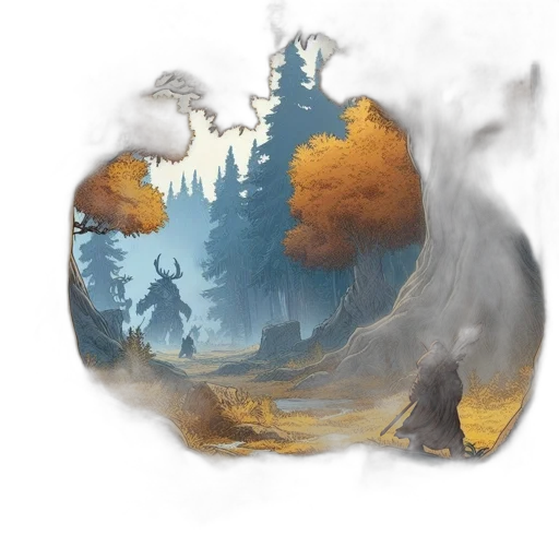 dragon, tree, mask, creature transparent PNG cut-out