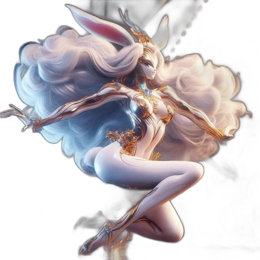 dragon, staff, dress, weapon transparent PNG cut-out