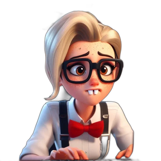 staff, face, cartoon, concept art transparent PNG cut-out