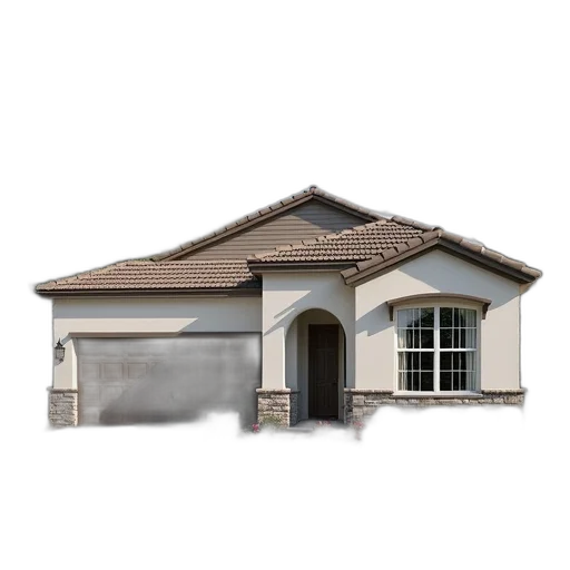 building, 3d render, photorealistic, single transparent PNG cut-out