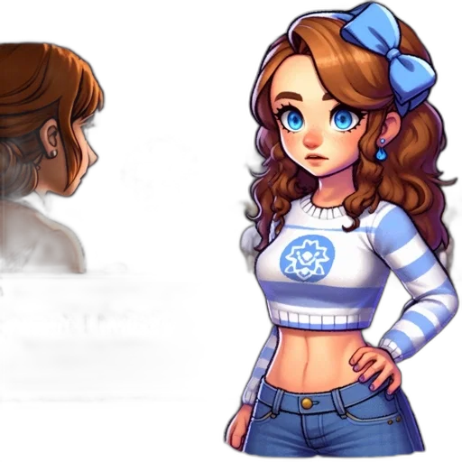 concept art, pixel art, fantasy art, anime transparent PNG cut-out