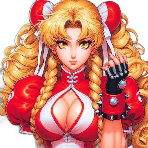 weapon, staff, comic book art, anime transparent PNG cut-out