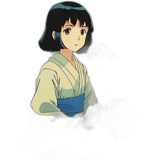 staff, dress, flower, face transparent PNG cut-out