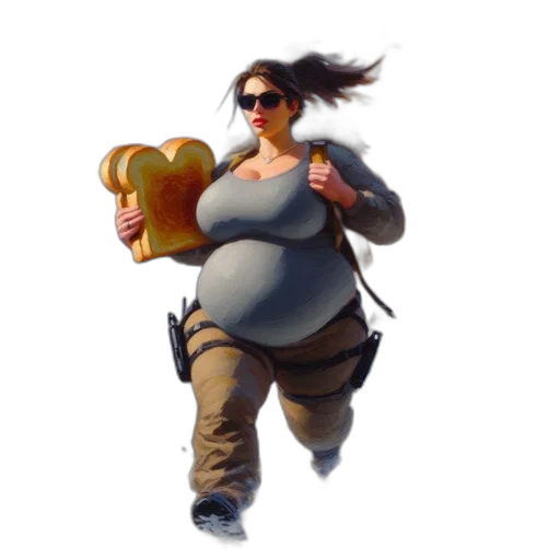 creature, animal, staff, jacket transparent PNG cut-out
