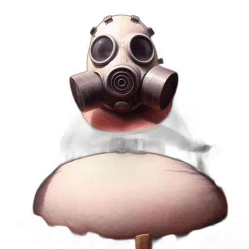 mask, robot, staff, weapon transparent PNG cut-out