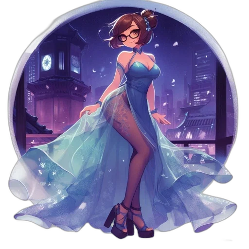 dress, concept art, pixel art, fantasy art transparent PNG cut-out