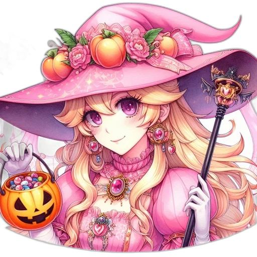 staff, hat, mask, fantasy art transparent PNG cut-out