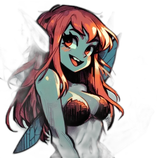 concept art, fantasy art, anime, pixel art transparent PNG cut-out