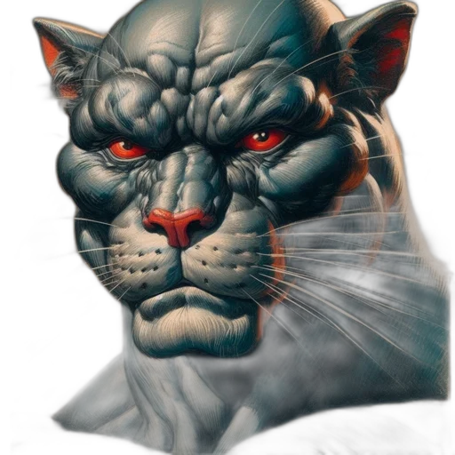 face, animal, mask, creature transparent PNG cut-out