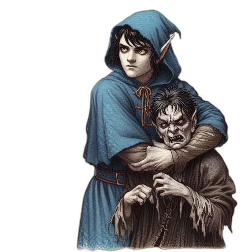 fantasy art, concept art, comic book art, pixel art transparent PNG cut-out