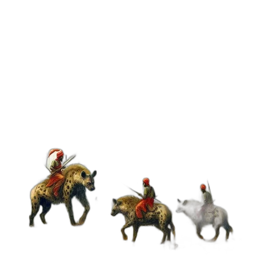 animal, 3d render, concept art, photorealistic transparent PNG cut-out