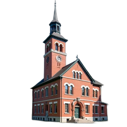 building, dress, staff, 3d render transparent PNG cut-out