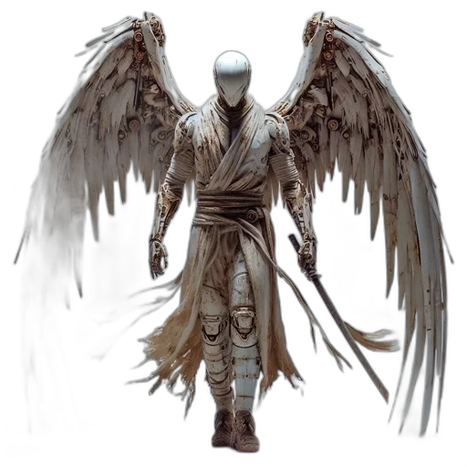 staff, mask, creature, concept art transparent PNG cut-out