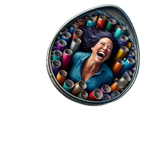 jewelry, umbrella, bottle, face transparent PNG cut-out
