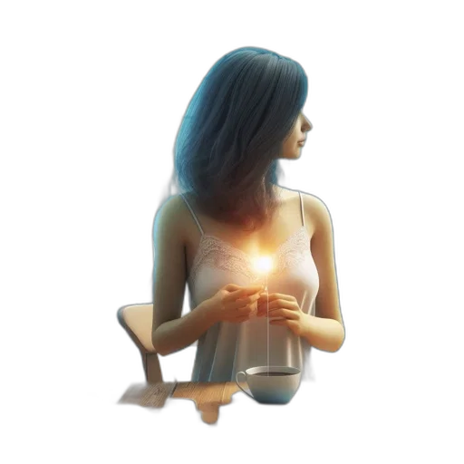 jewelry, dress, face, concept art transparent PNG cut-out