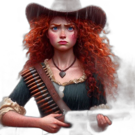 hat, staff, hair, weapon transparent PNG cut-out