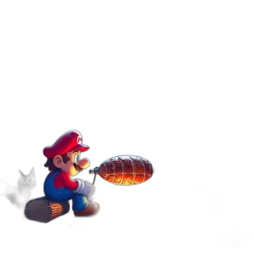 bottle, weapon, food, hat transparent PNG cut-out