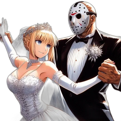 mask, dress, concept art, comic book art transparent PNG cut-out