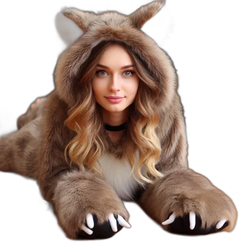 creature, hat, animal, jacket transparent PNG cut-out