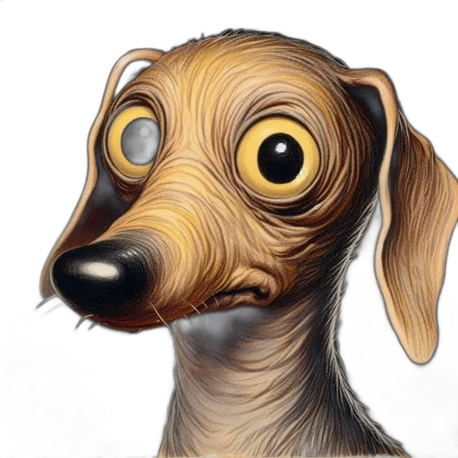 animal, staff, face, creature transparent PNG cut-out