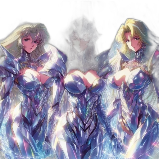 concept art, vaporwave, anime, fantasy art transparent PNG cut-out